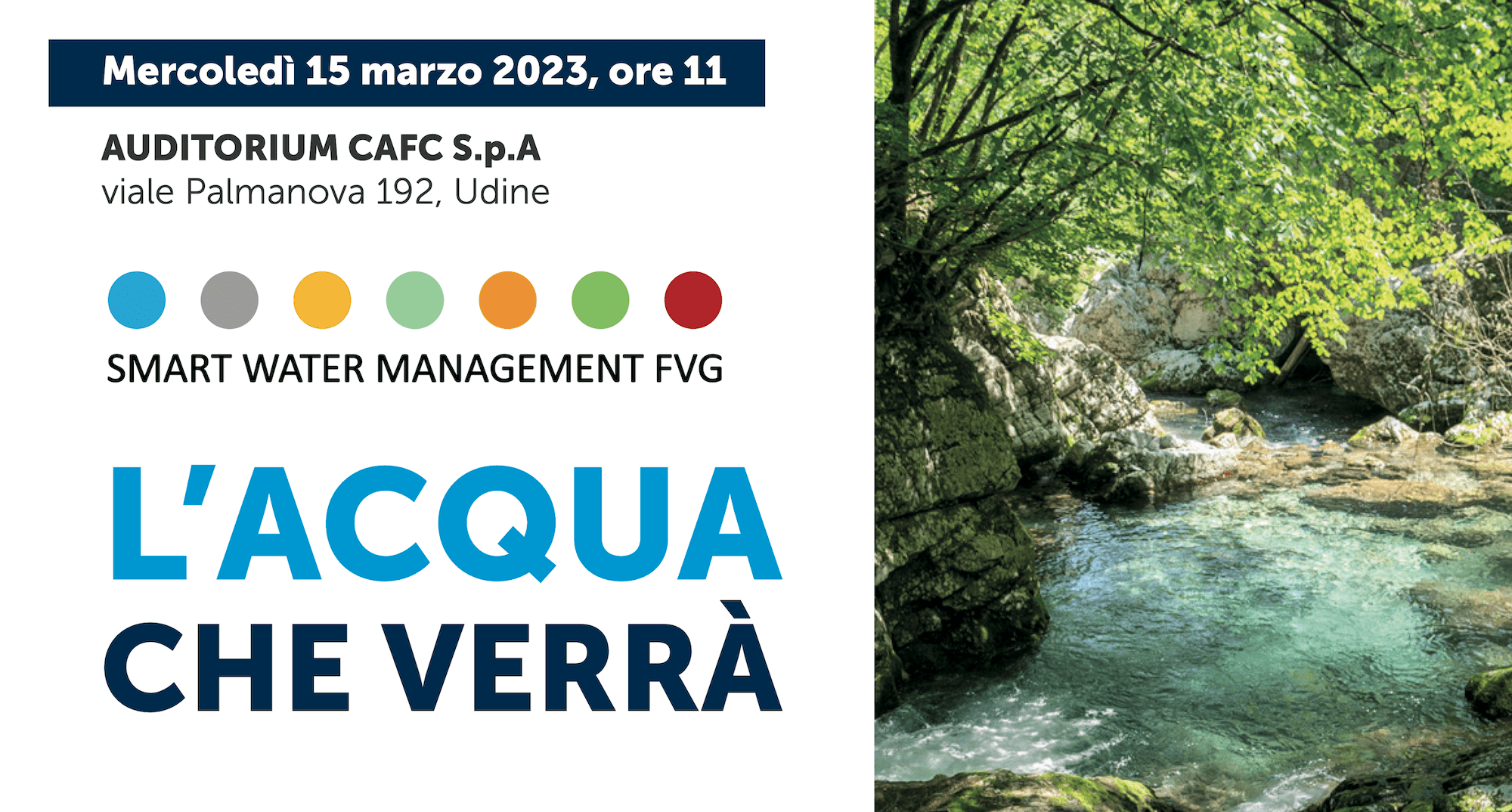 Evento “L’Acqua che verrà”